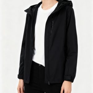 Women's Windproof High Quality Hooded Jacket for 2025 Springu002FAutumn - Lightweight Single-Layer Mountaineering Zipper Coat, Outdoor Hiking & Rock Climbing (Casual Sportswear, Duty Free Shipping)