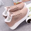 Womens 2025 New Casual Versatile Student Internet Celebrity White Shoes Autumn Winter Fleece Lined Flat Shoes Local Warehouse, Women Shoes, Sneakers