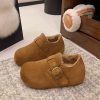 2026 Winter Women Maimai Upgraded Fleece-Lined Thickened Potato Shoes | Height-Increasing, Versatile Thick-Soled, Furry, Round Toe, Flat Heel, Slip-on Closure, Polyurethane Upper, Superfine Fiber Lining, Women Shoes